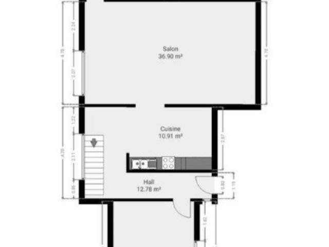 Spa (centre), Appartement duplex, 2 chambres - rue du Waux-Hall, 12 - 189.500 €