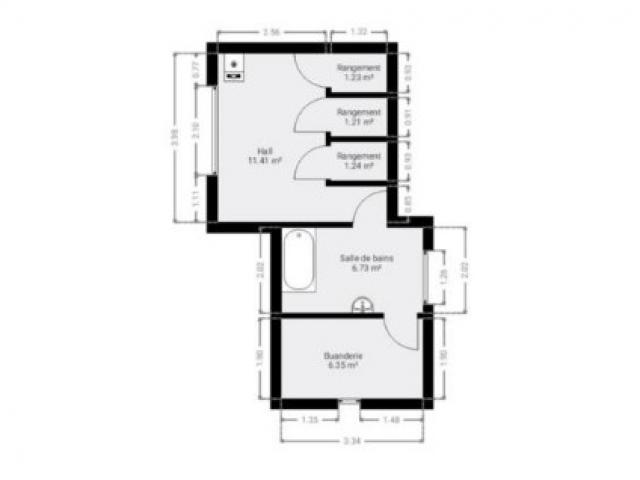 Spa (centre), Appartement duplex, 2 chambres - rue du Waux-Hall, 12 - 189.500 €