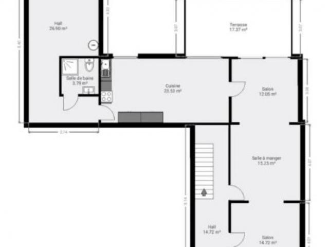 AUBEL - Charmante maison avec superbe jardin proche du centre !  275.000 €