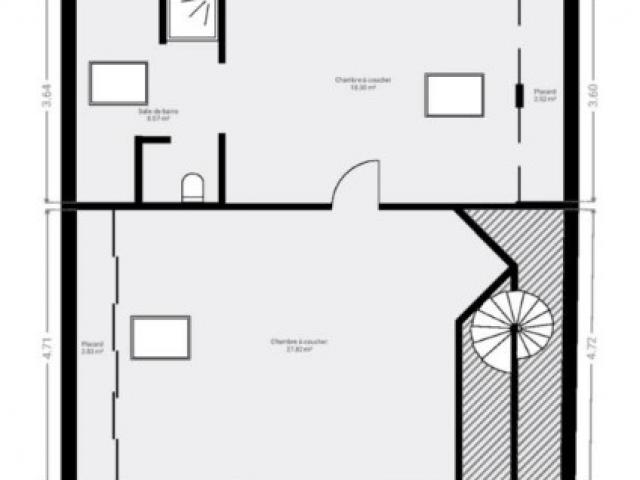 AUBEL : Petite maison + garage rue de Messitert - 145.000 €